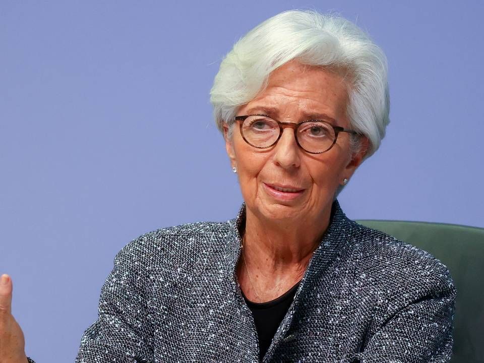 Christine Lagarde er centralbankchef i ECB. | Foto: KAI PFAFFENBACH/REUTERS / X00446