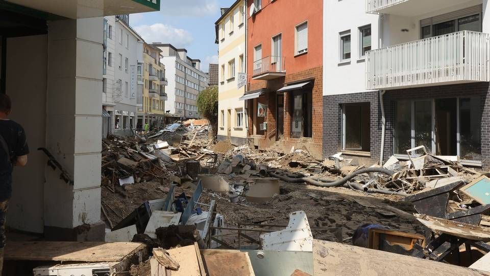 Folgen der Flutkatastrophe in Bad Neuenahr. | Foto: picture alliance / Eibner-Pressefoto | Joerg Niebergall/Eibner-Pressefo