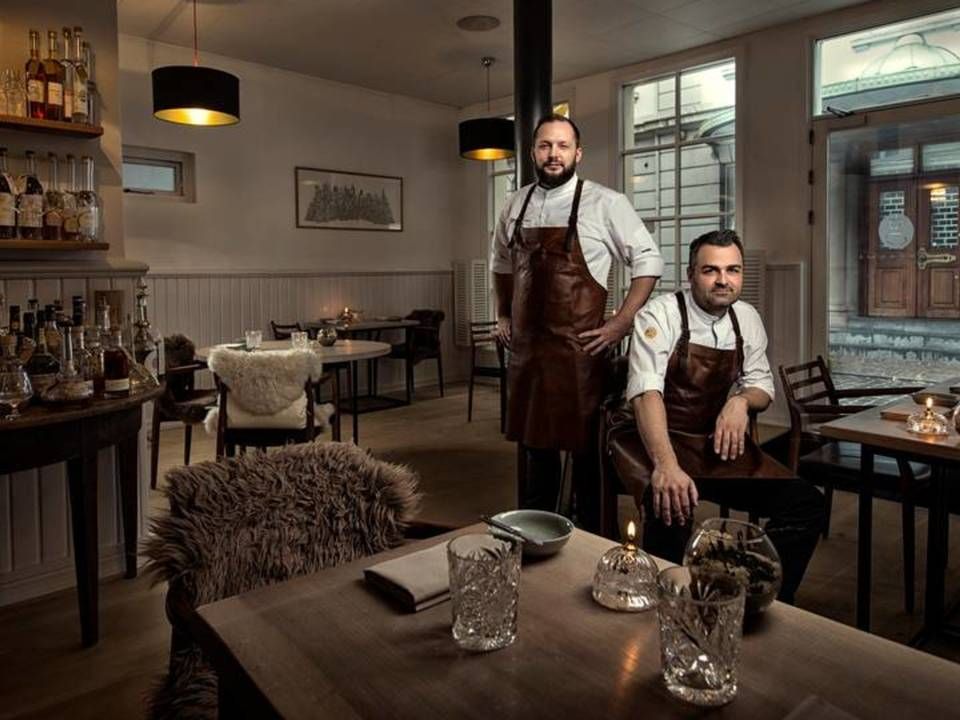 Kokkene bag Gastromé, Søren Jakobsen og William Jørgensen. | Foto: Foto: Casper Holmenlund Christensen