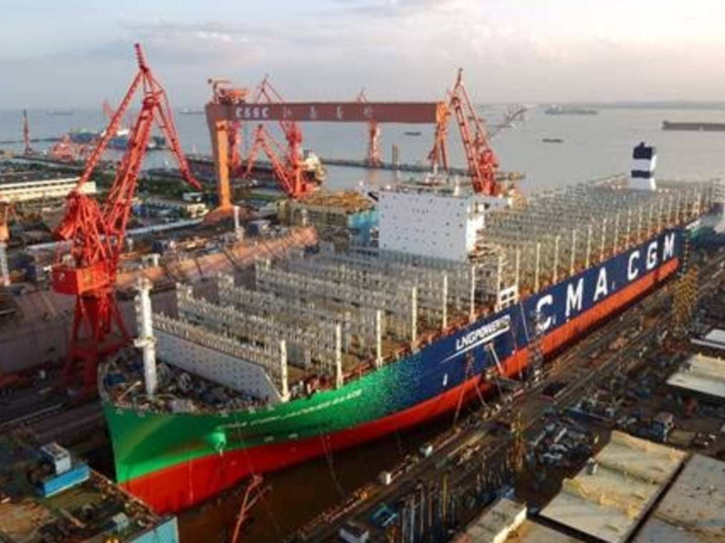 LNG-drevet containerskib | Foto: CMA CGM - PR