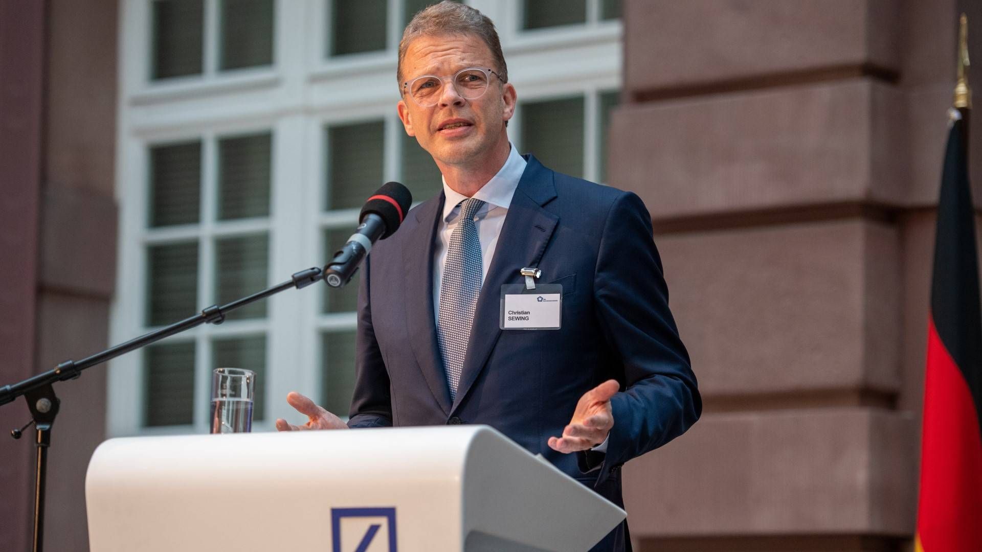 Deutsche-Bank-CEO Christian Sewing | Foto: picture alliance/dpa | Christophe Gateau