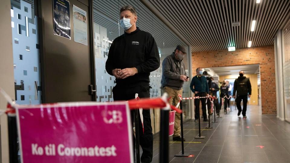 22 procent af alle de personer, der var konstateret smittede med Delta-varianten af coronavirus, havde coronapas, fordi de havde fået første stik med en vaccine mod covid-19. | Foto: Finn Frandsen/Ritzau Scanpix