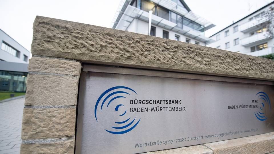 Die Bürgschaftsbank Baden-Württemberg in Stuttgart. | Foto: picture alliance/dpa | Sebastian Gollnow