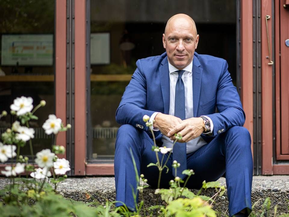 Peter Hermann, adm. direktør i Topdanmark, vil tilbyde private danskere cyberforsikringer | Foto: Stine Bidstrup/ERH