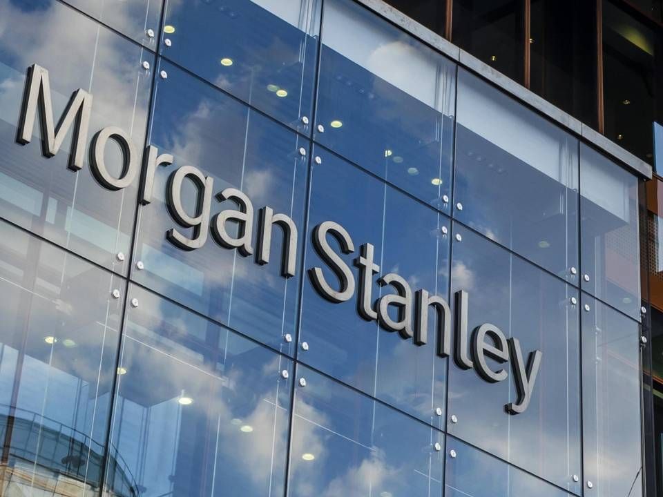 Schriftzug von Morgan Stanley. | Foto: picture alliance / imageBROKER | Stefan Kiefer