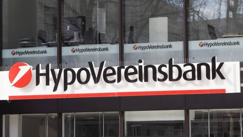 Logo der Unicredit-Tochter Hypovereinsbank. | Foto: picture alliance / imageBROKER | Karl F. Schöfmann