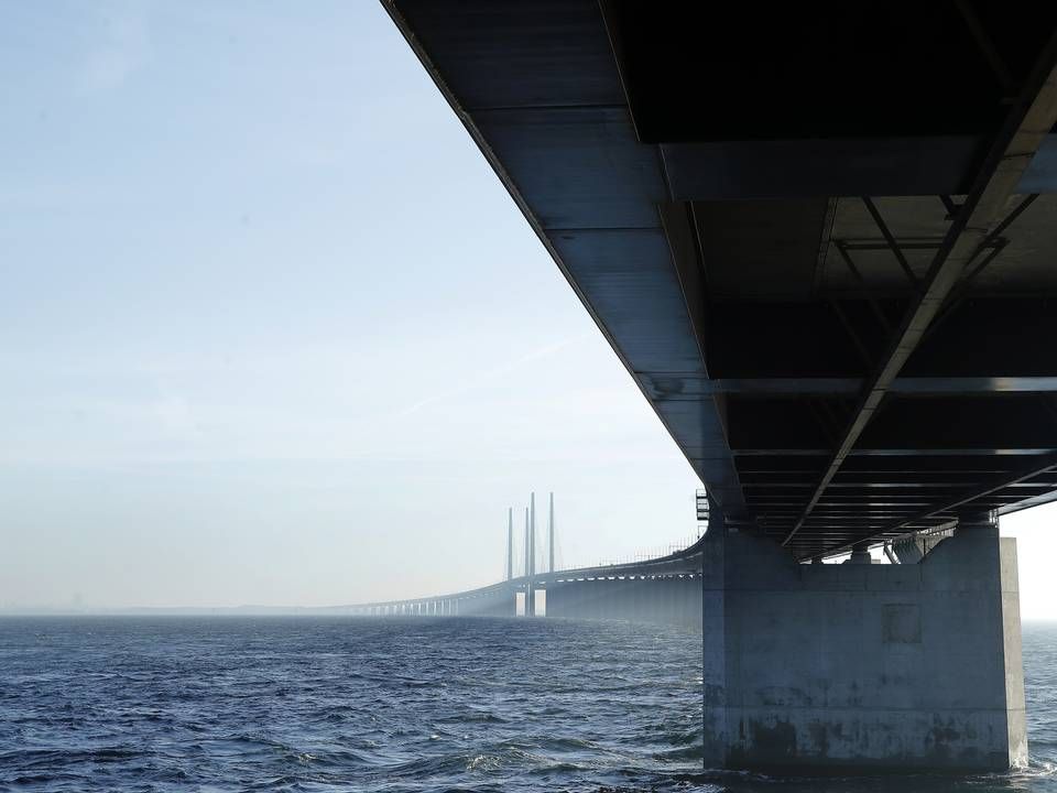 A/S Øresund ejer halvdelen af Øresundsbro Konsortiet, der driver Øresundsbroen, som ejes af både Danmark og Sverige. | Foto: Jens Dresling