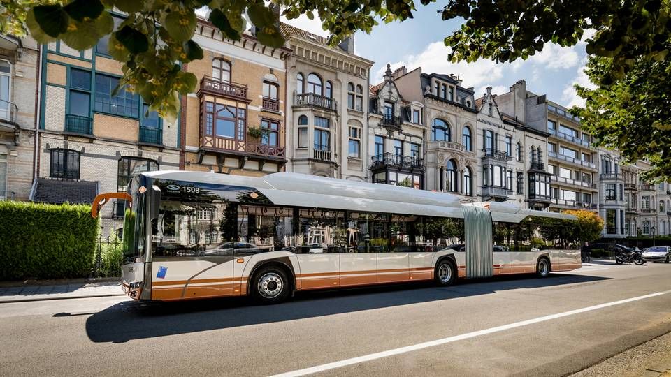 Det er bl.a. en af disse typer elbusser, som Aarbus får leveret i 2022. | Foto: Solaris PR