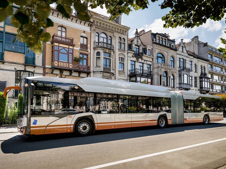 Det er bl.a. en af disse typer elbusser, som Aarbus får leveret i 2022. | Foto: Solaris PR