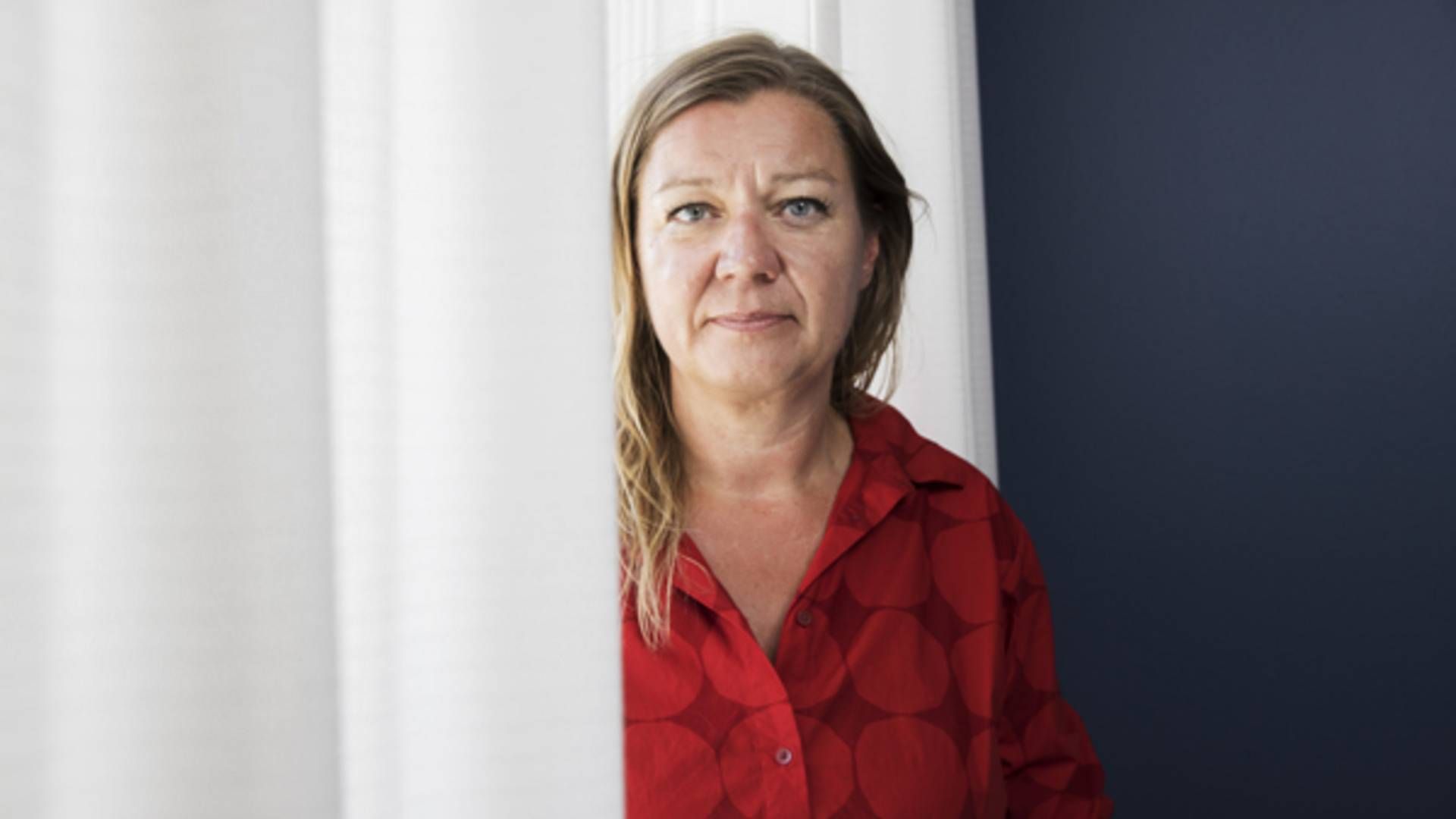 Tine Johansen, formand for Dansk Journalistforbund. | Foto: Jacob Nielsen