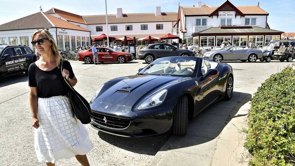 Smitten har været stigende i Skagen i forlængelse af den såkaldte Hellerup-uge, der bringer mange turister til byen. (arkiv) | Foto: Ernst van Norde