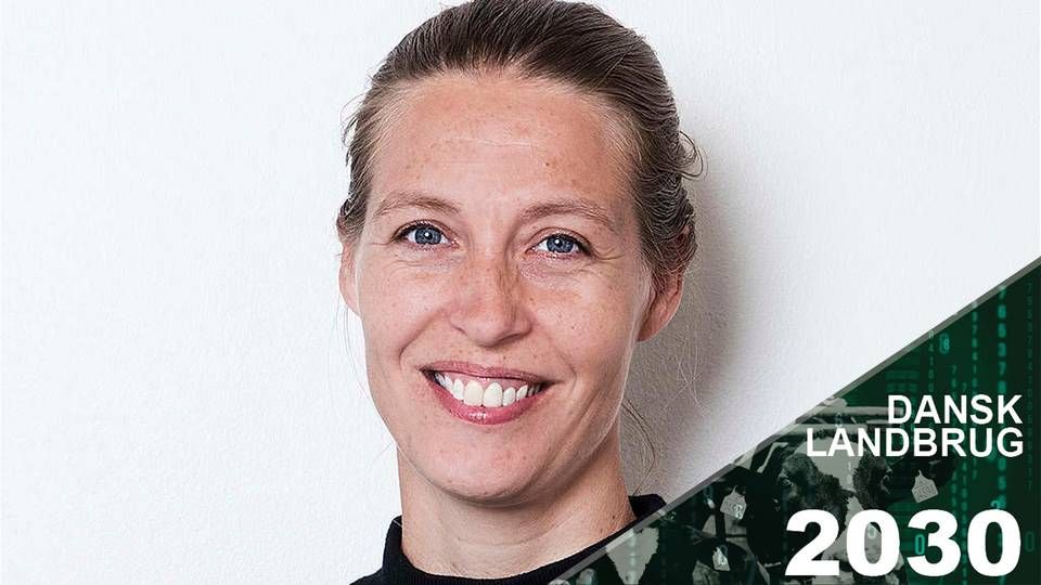 Helene Hansen er uddannet økologisk landmand og har siden juni 2021 været landbrugspolitisk rådgiver i Greenpeace. | Foto: PR/Greenpeace, Grafik: Peter Thomsen/Watch Medier