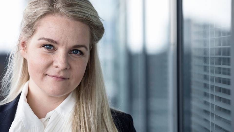 Mia Amalie Holstein, der er politisk chef i SMV Danmark, er bekymret for det manglende fremskridt fra de store virksomheder. | Foto: Ulrik Jantzen(SMVdanmark/PR