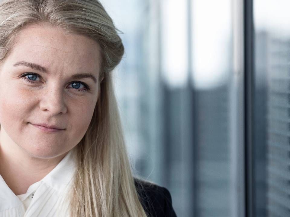 Mia Amalie Holstein, der er politisk chef i SMV Danmark, er bekymret for det manglende fremskridt fra de store virksomheder. | Foto: Ulrik Jantzen(SMVdanmark/PR