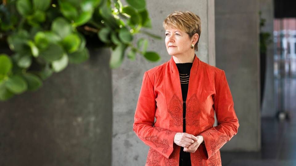 Lønpakker bundet til ikke-finansielle mål er indført hos en række større virksomheder, herunder Lundbeck, hvor Deborah Dunsire er adm. direktør. | Foto: Gregers Tycho/Ritzau/Ritzau Scanpix