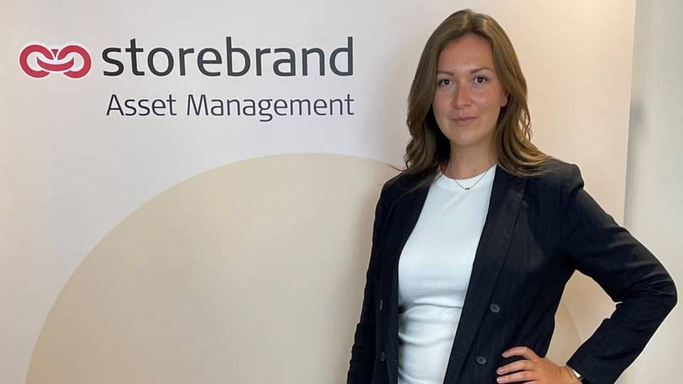 Victoria Lidén started as sustainability analyst at Storebrand Asset Management in June 2021. | Photo: PR / Storebrand Asset Management