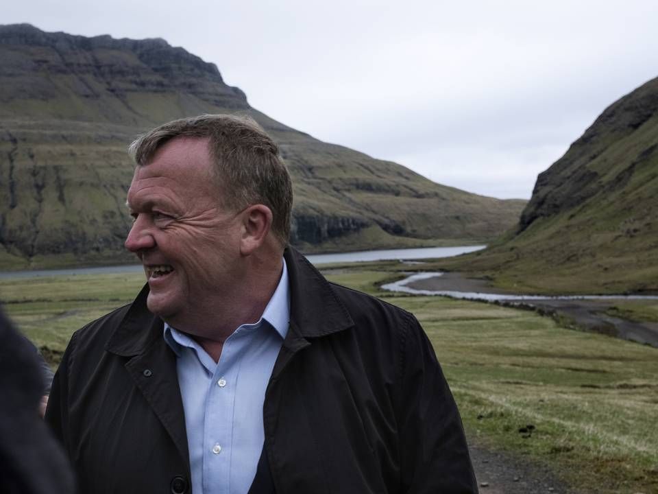 Lars Løkke Rasmussen på Færøerne under valgkampen i 2019. | Foto: Johannes Skov Andersen POL
