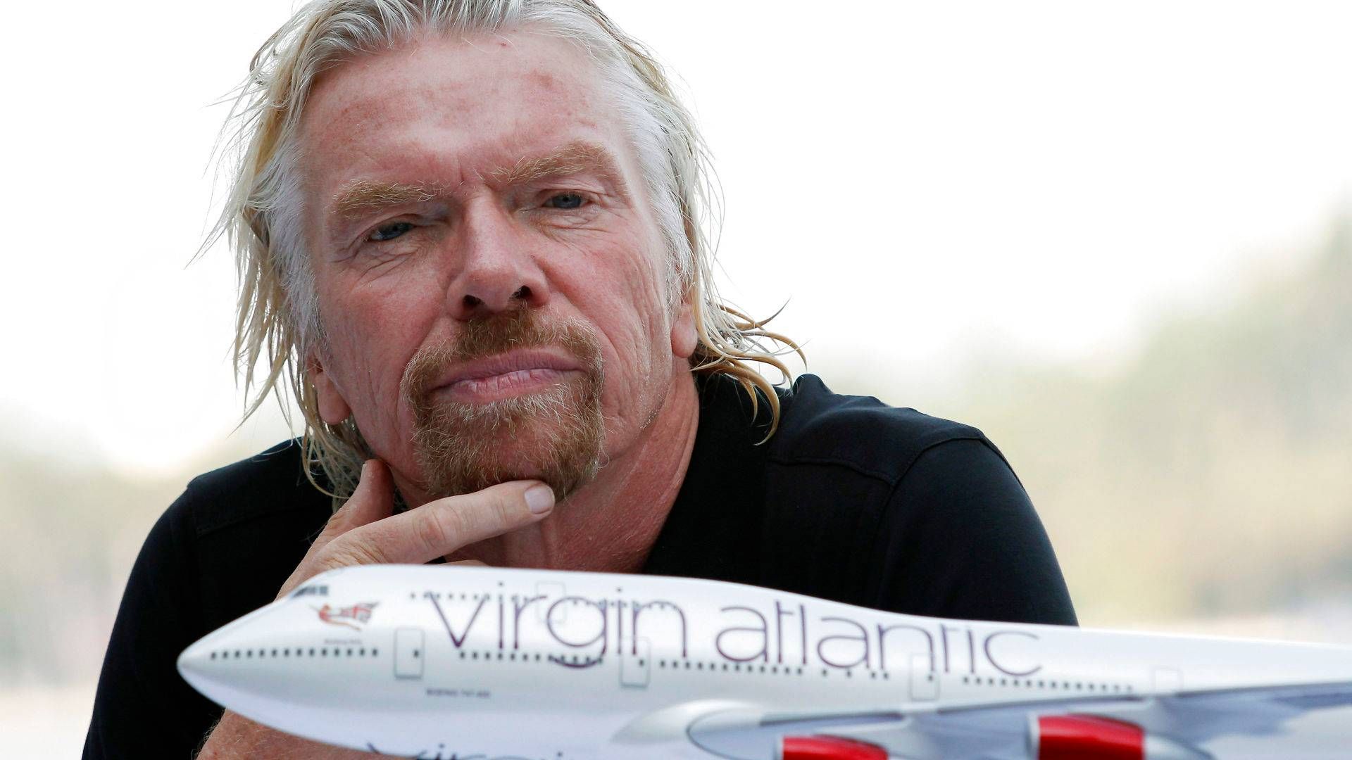 Rigmanden Richard Branson er hovedejer af flyselskabet Virgin Atlantic | Foto: Wilfredo Lee/AP/Ritzau Scanpix