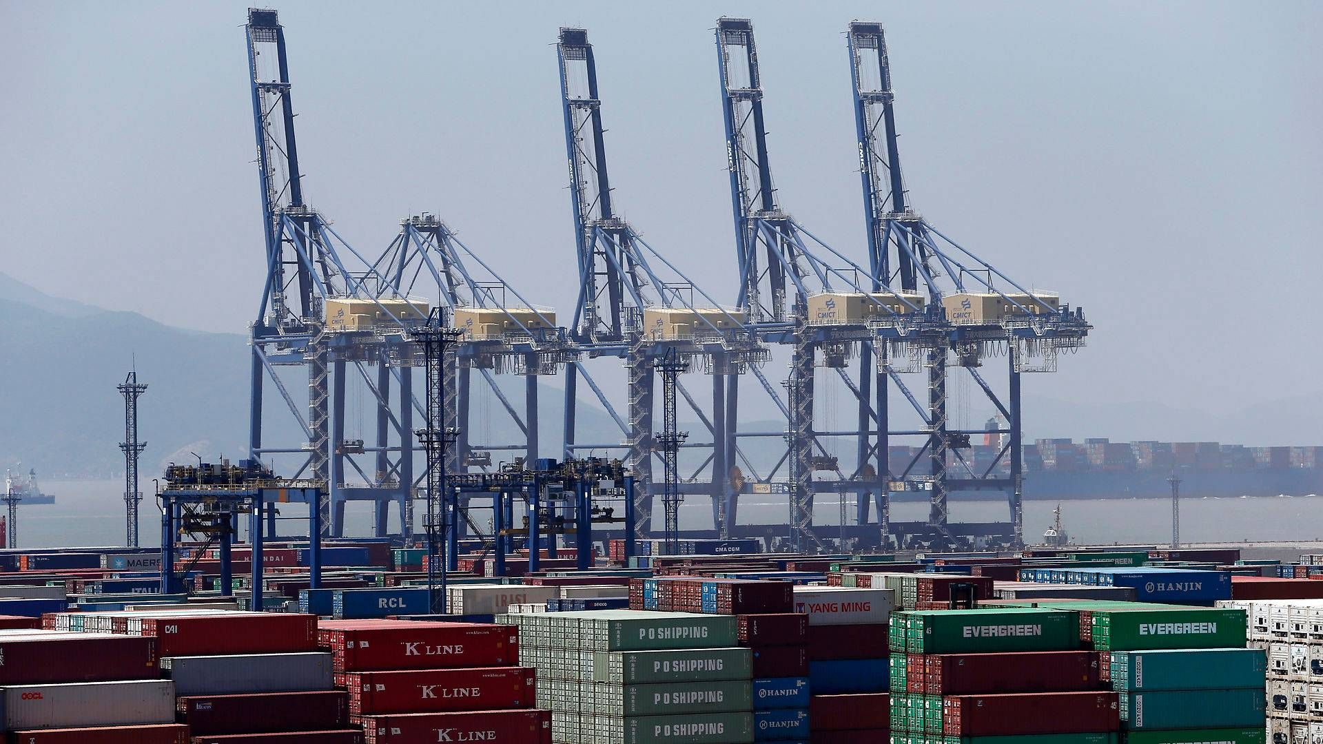 Container port Ningbo in China | Photo: William Hong/Reuters/Ritzau Scanpix