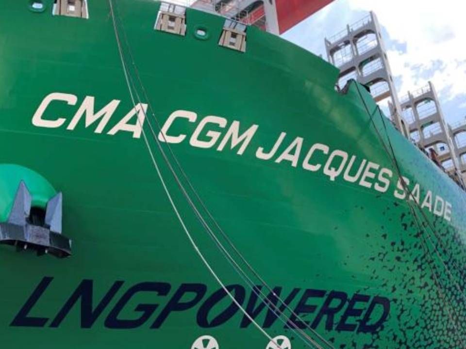 CMA CGM vessel Jacques Saade. | Photo: PR/CMA CGM