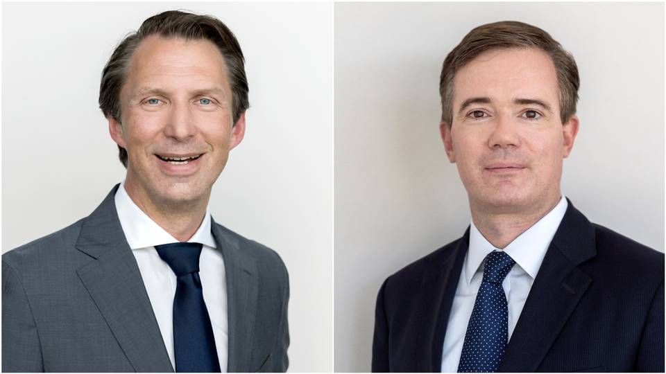 Florian Martin, KGAL's head of the firm’s client business and Christian Schulte Eistrup, head of KGAL’s international institutional business | Photo: PR / KGAL GmbH & Co. KG