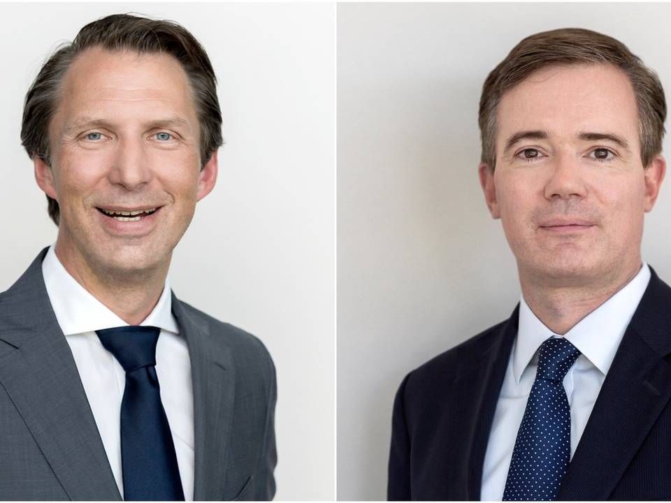 Florian Martin, KGAL's head of the firm’s client business and Christian Schulte Eistrup, head of KGAL’s international institutional business | Photo: PR / KGAL GmbH & Co. KG