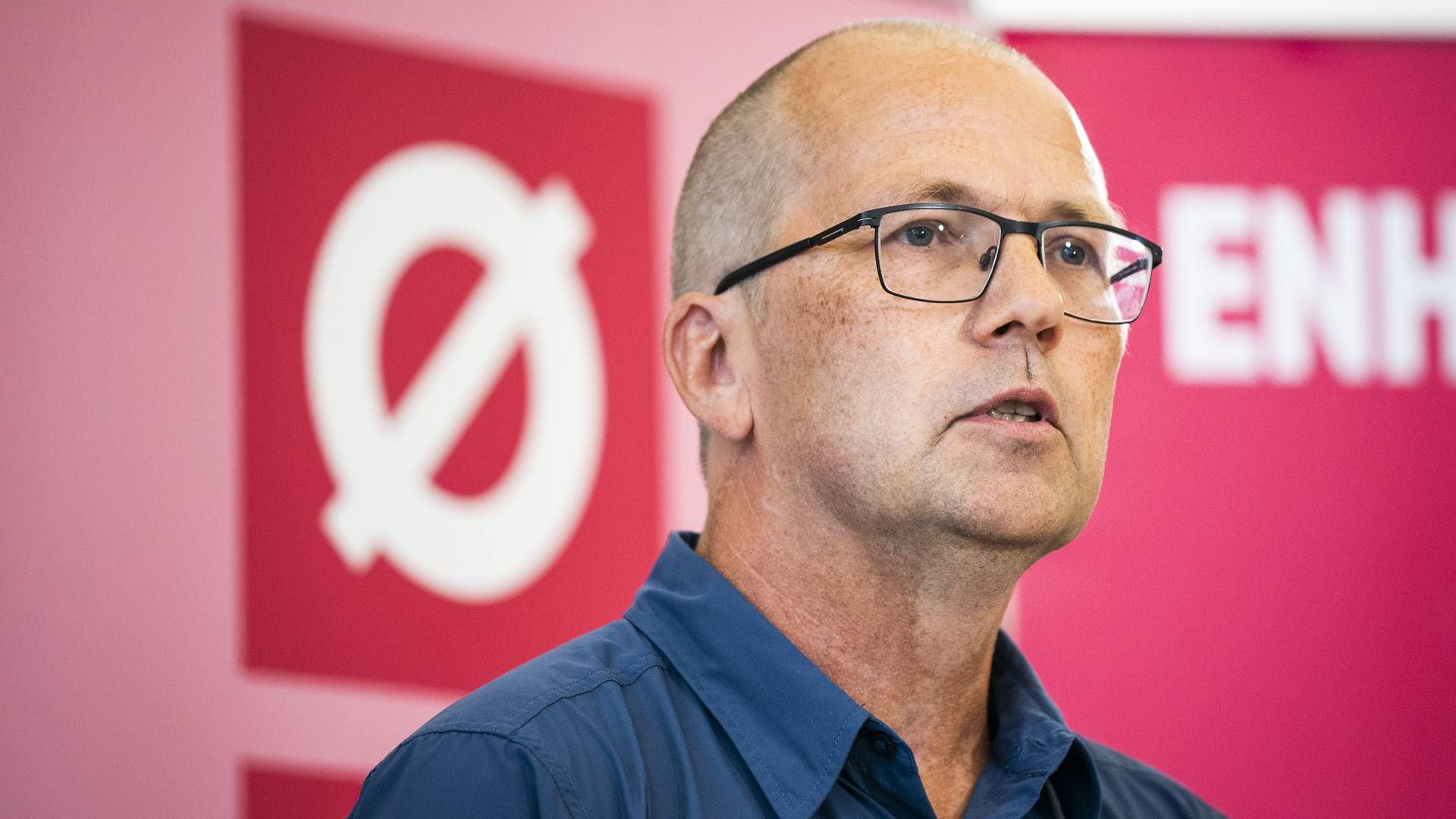 Peder Hvelplund fra Enheldslisten foreslår at deaktivere epidemiloven i løbet af efteråret. | Foto: Ida Marie Odgaard