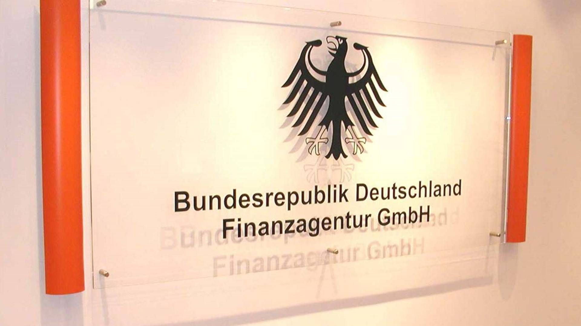 Schild im Gebäude der Finanzagentur | Foto: Bundesrepublik Deutschland Finanzagentur
