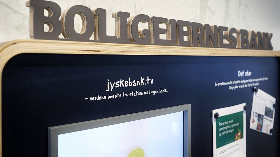Jyske Bank offentliggør regnskab i næste uge. | Foto: PR/Jyske Bank