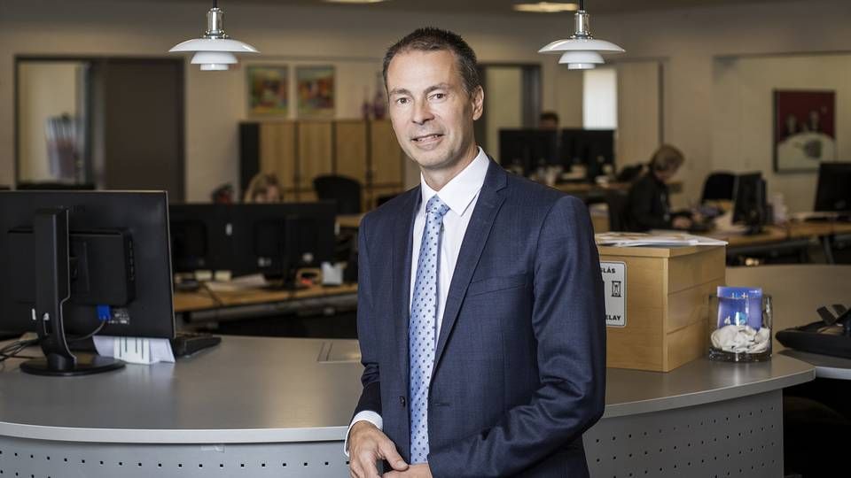 Jens Odgaard er adm. direktør i Hvidbjerg Bank. | Foto: PR/Hvidbjerg Bank