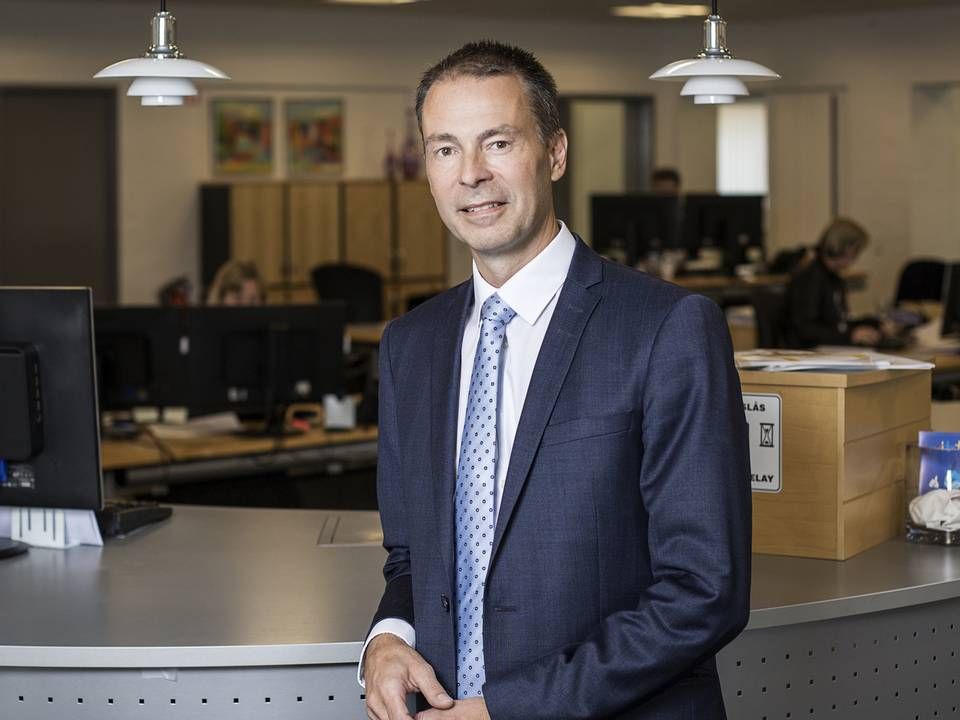 Jens Odgaard er adm. direktør i Hvidbjerg Bank. | Foto: PR/Hvidbjerg Bank