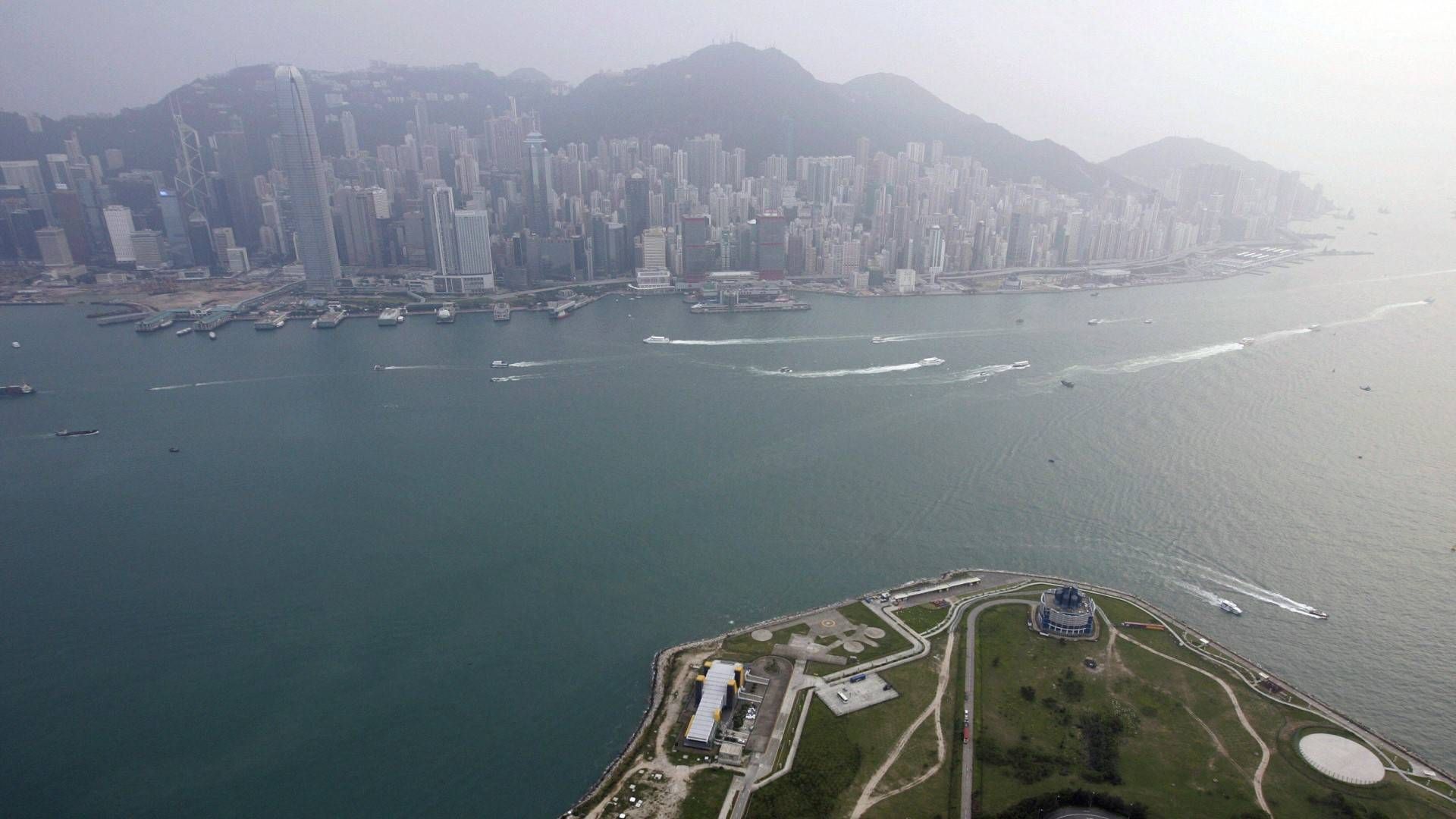 Der Finanzdistrikt von Hongkong. | Foto: picture-alliance/ dpa | epa Alex Hofford