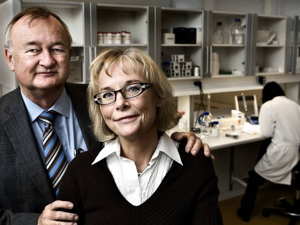 Claus Christiansen og hustruen Bente Juel Christiansen. | Foto: Steen Wrem/ERH