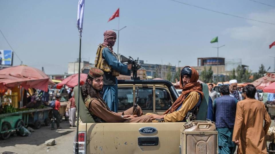 Taliban-krigere har overtaget kontrollen i Afghanistans hovedstad Kabul. | Foto: Hoshang Hashimi/AFP / AFP