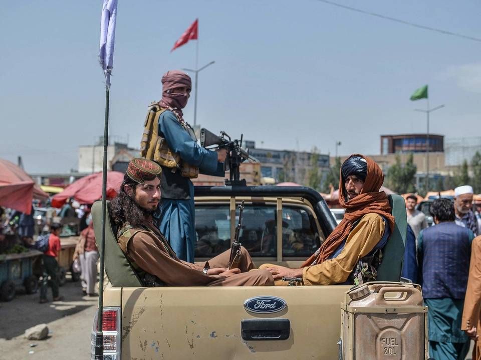 Taliban-krigere har overtaget kontrollen i Afghanistans hovedstad Kabul. | Foto: Hoshang Hashimi/AFP / AFP