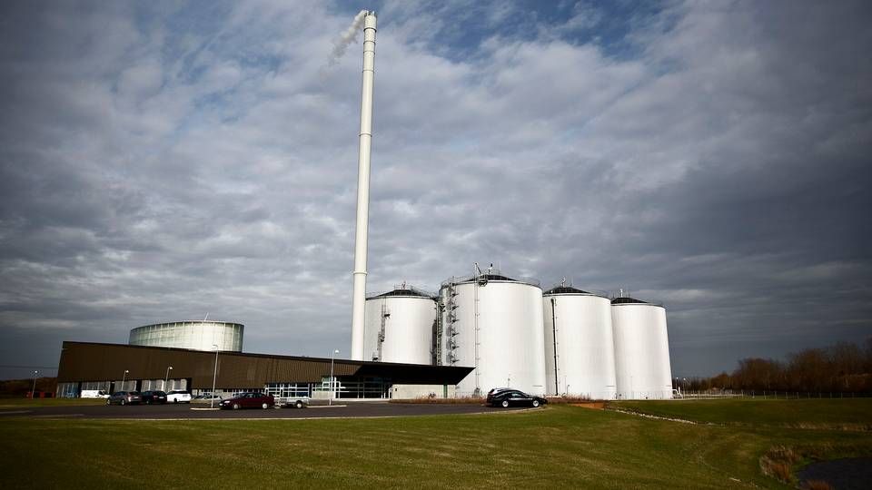 Maabjerg Bioenergy nær Holstebro er Danmarks største biogasanlæg. | Foto: Joachim Adrian/Politiken/Ritzau Scanpix