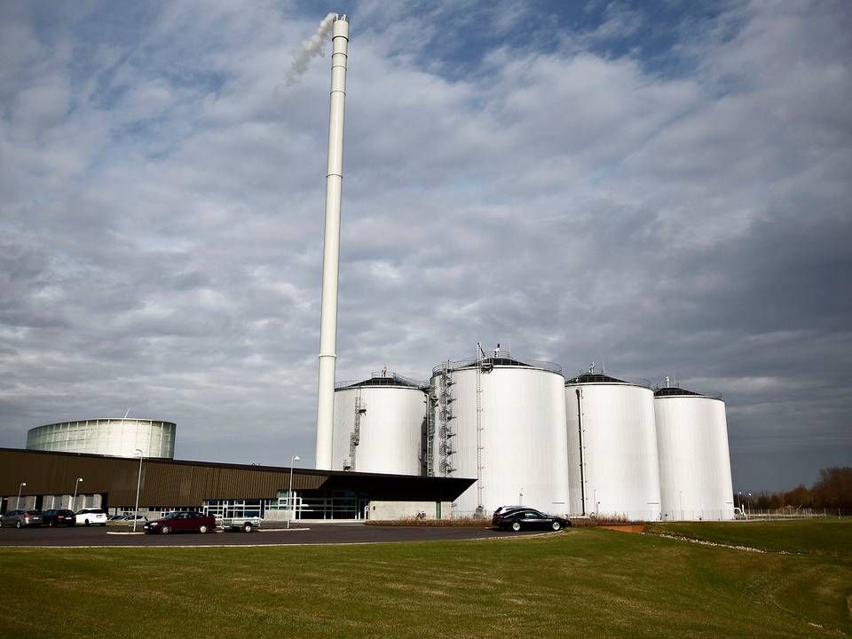 Maabjerg Bioenergy nær Holstebro er Danmarks største biogasanlæg. | Foto: Joachim Adrian/Politiken/Ritzau Scanpix