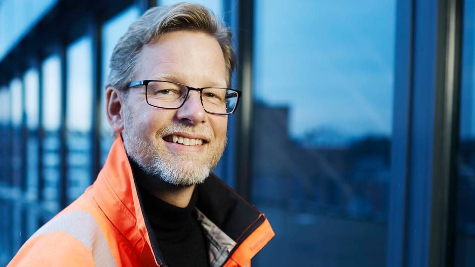 HAR KLIMAAMBISJONER: Veidekke-sjef Jimmy Bengtsson har satt bærekraft på kartet i selskapet. | Foto: Veidekke ASA