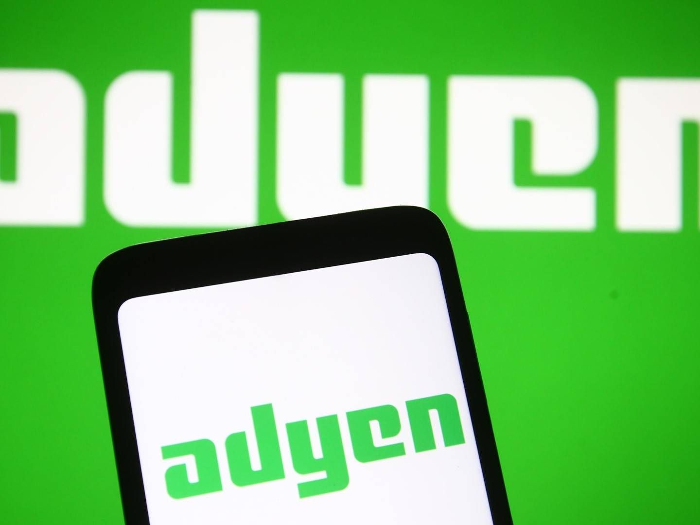 Das Logo von Adyen. | Foto: picture alliance / ZUMAPRESS.com | Pavlo Gonchar