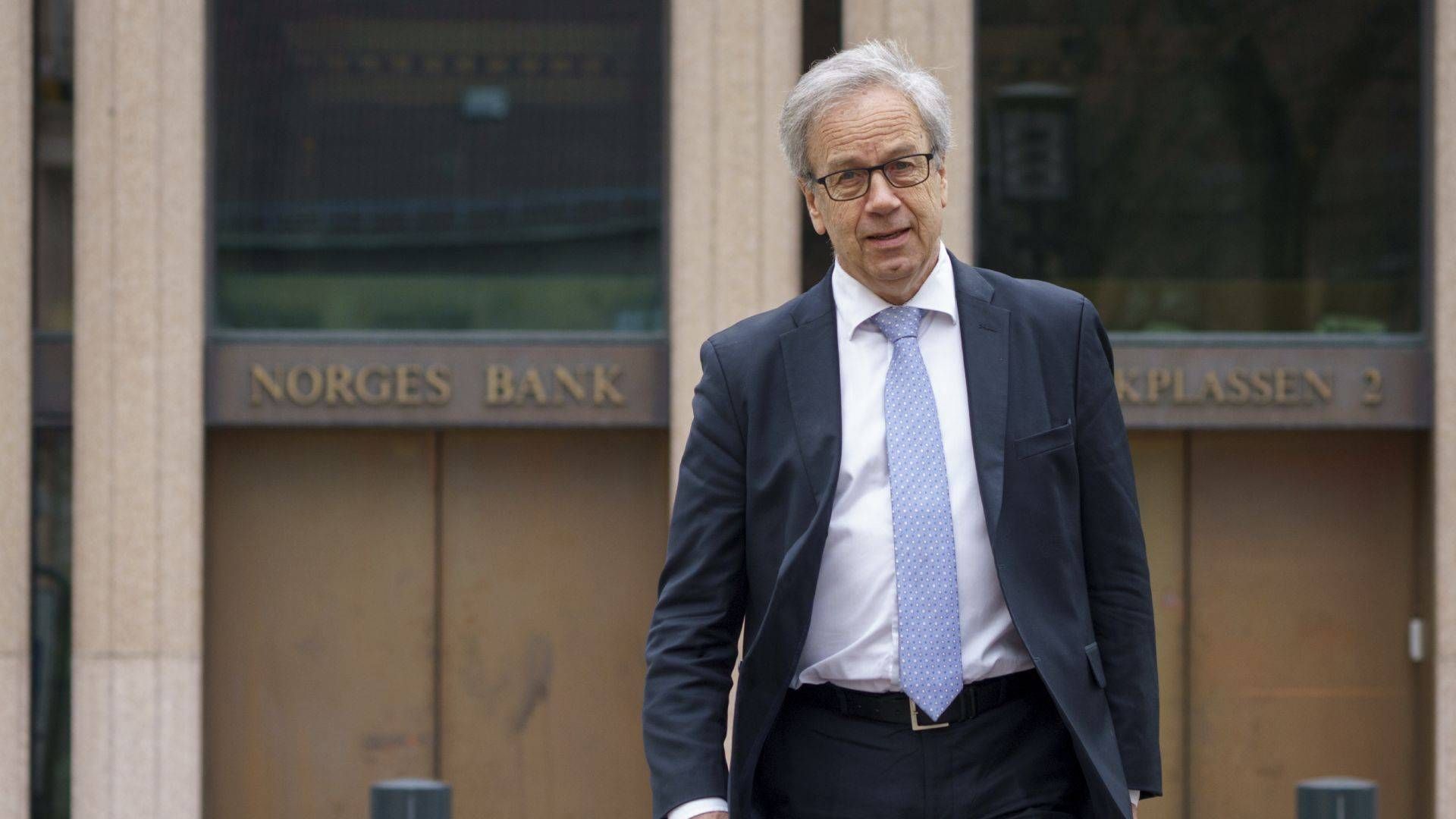 Sentralbanksjef Øystein Olsen hold, ikke uventet, renten på null på torsdagens rentemøte. | Foto: Torstein Bøe / NTB