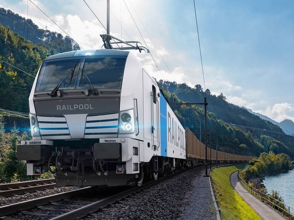 De nye lokomotiver til Railpool vil se sådan ud. | Foto: Siemens / PR/press.siemens.com