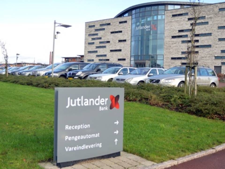 Jutlander Bank har hovedsæde i Aars. | Photo: PR/Jutlander Bank