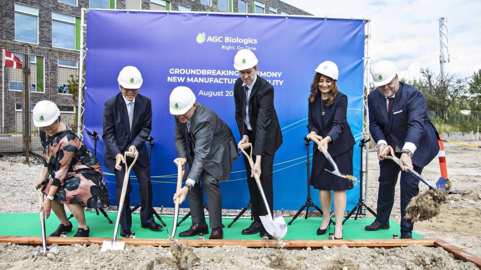 Ground was broken on the expansion in August 2021. | Photo: AGC Biologics / PR
