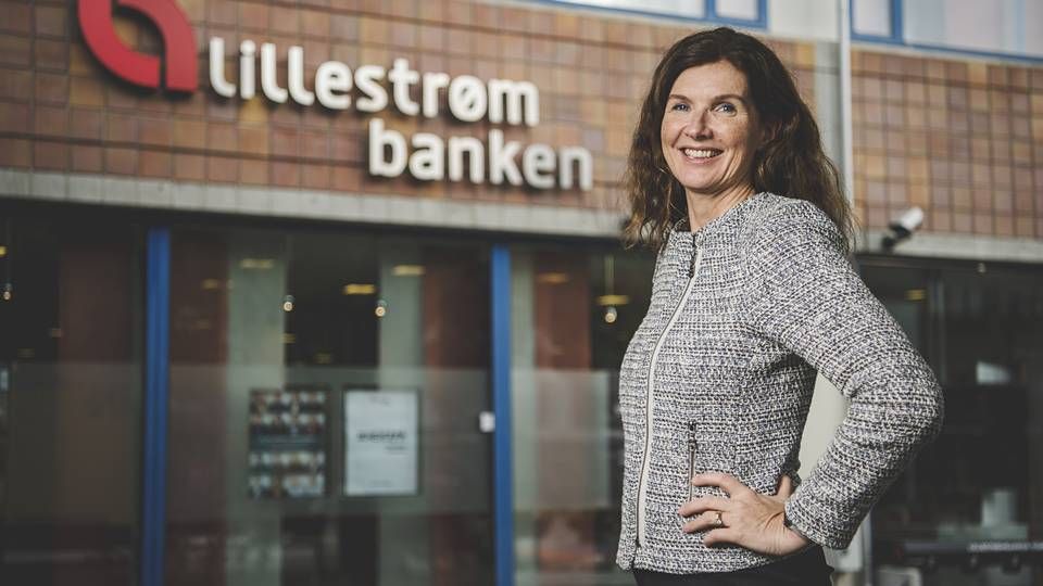Administrerende banksjef i Lillestrøm Sparebank, Siri Berggreen.