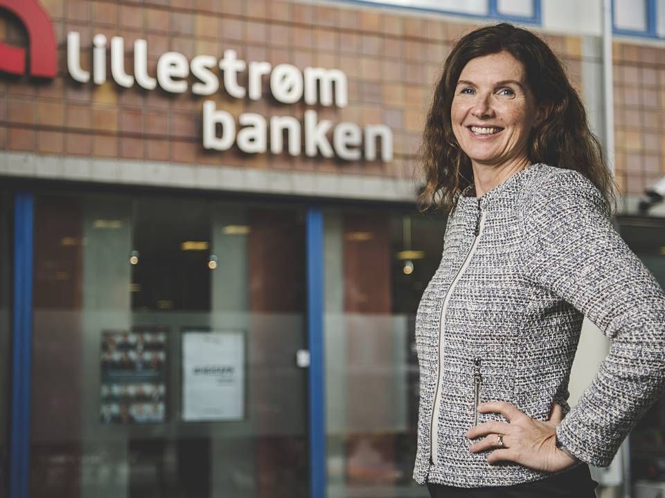 Banksjef i Romerike Sparebank, Siri Berggreen.
