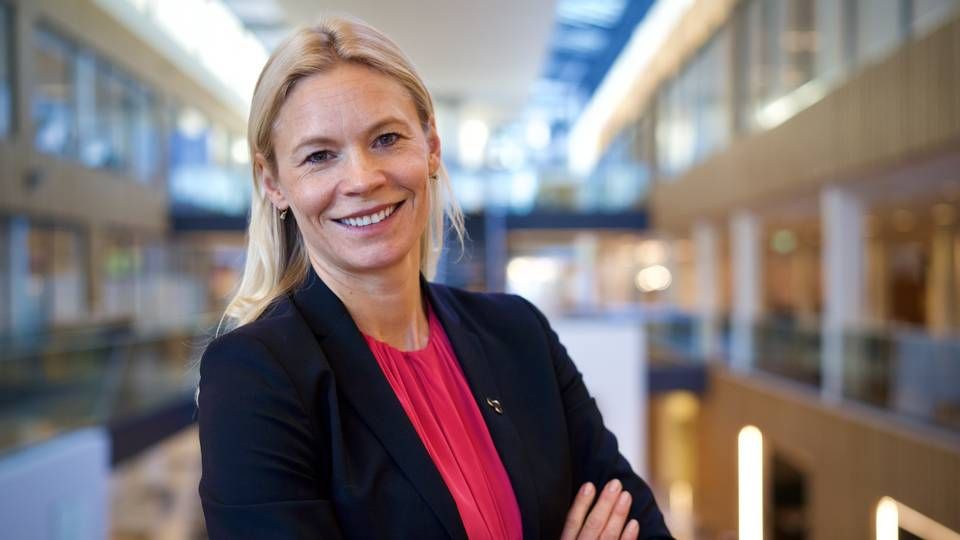 Konserndirektør for kommunikasjon, bærekraft og næringspolitikk i Storebrand, Karin Greve-Isdahl. | Foto: Storebrand / PR