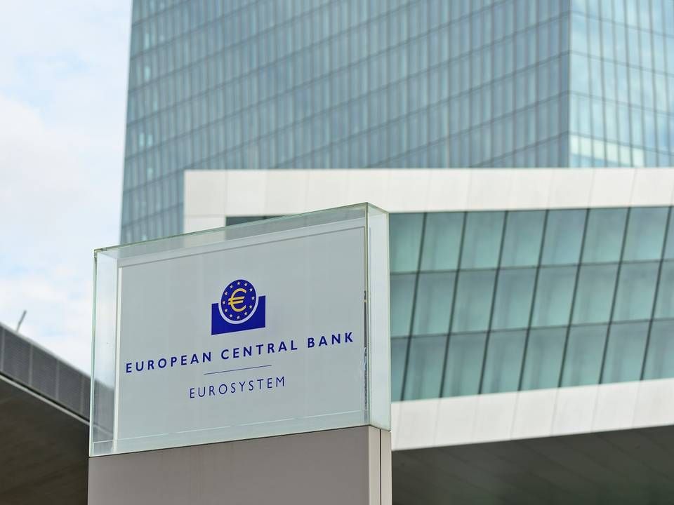 Vor der Europäischen Zentralbank in Frankfurt | Foto: picture alliance / Daniel Kubirski | Daniel Kubirski