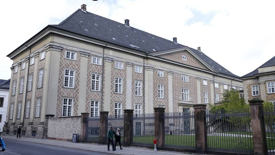 Østre Landsret har onsdag et lukket retsmøde i en sag om svindel med udbytteskat. | Foto: Jens Dresling