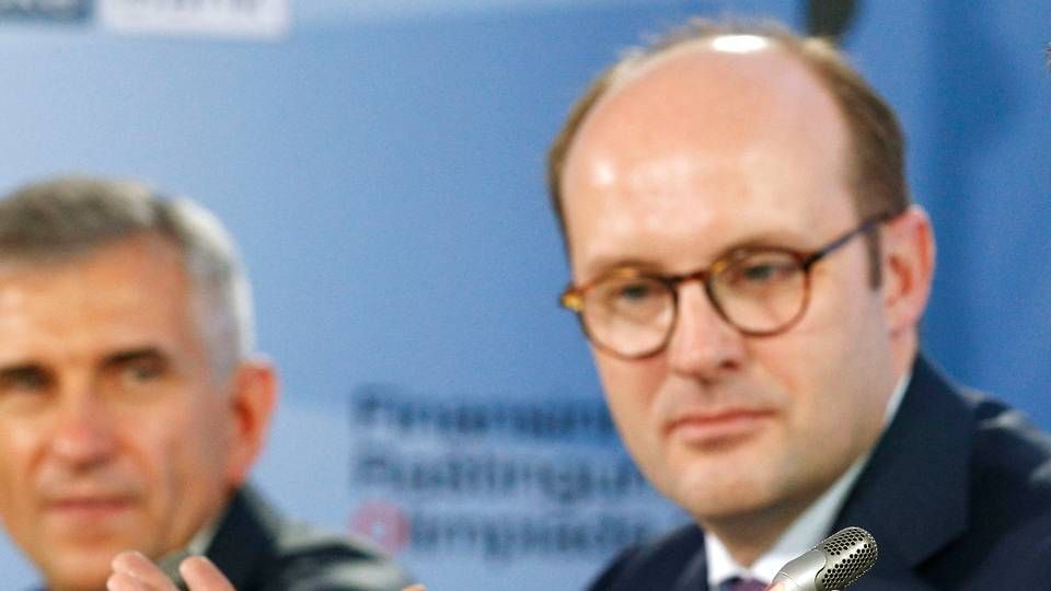 Lars Mørchs indtræden i Jyske Banks øverste direktion er afvist af Finanstilsynet. | Foto: Mindaugas Kulbis/AP/Ritzau Scanpix
