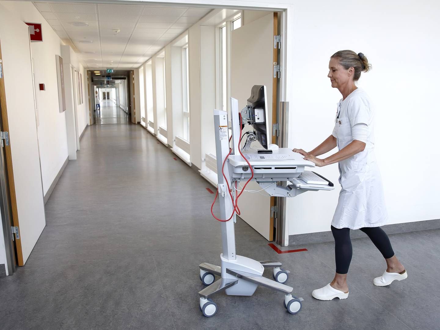 Sygeplejerskerne vender lørdag tilbage på arbejde. | Foto: Jens Dresling